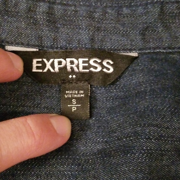 Express Jean Button Down - Picture 2 of 2